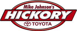 red text logo mike johnson's hickory toyota